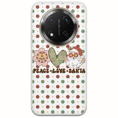 Peace Love Santa Honor Magic 7 Lite 5G Flexible TPU (Διάφανη Σιλικόνη)