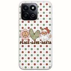Peace Love Santa Honor 200 Smart 5G Flexible TPU (Διάφανη Σιλικόνη)