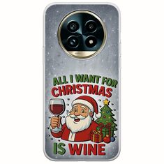 All I Want For Christmas Is - Wine Realme 13 Pro 5G Flexible TPU (Διάφανη Σιλικόνη)