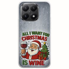All I Want For Christmas Is - Wine Xiaomi 15T 5G Flexible TPU (Διάφανη Σιλικόνη)