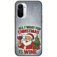 All I Want For Christmas Is - Wine Xiaomi Mi11i Black TPU (Μαύρη Σιλικόνη)