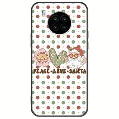 Peace Love Santa Honor 50 Lite Black TPU (Μαύρη Σιλικόνη)
