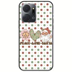 Peace Love Santa Honor X7a Black TPU (Μαύρη Σιλικόνη)