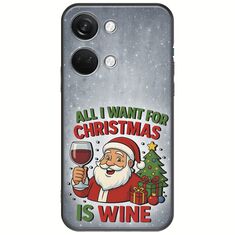 All I Want For Christmas Is - Wine OnePlus Nord 3 5G Black TPU (Μαύρη Σιλικόνη)