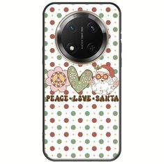 Peace Love Santa Honor Magic 7 Lite 5G Black TPU (Μαύρη Σιλικόνη)