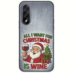All I Want For Christmas Is - Wine OnePlus Nord 5 5G Black TPU (Μαύρη Σιλικόνη)