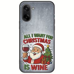 All I Want For Christmas Is - Wine OnePlus Nord CE5 5G Black TPU (Μαύρη Σιλικόνη)