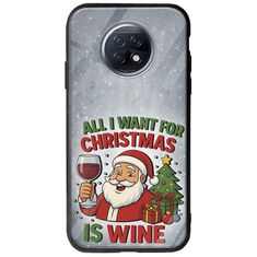 All I Want For Christmas Is - Wine Xiaomi Redmi Note 9T 5G Groove TPU (Tempered Glass και TPU)