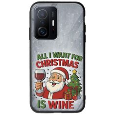 All I Want For Christmas Is - Wine Xiaomi 11T / 11T Pro Groove TPU (Tempered Glass και TPU)