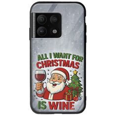 All I Want For Christmas Is - Wine OnePlus 10 Pro Groove TPU (Tempered Glass και TPU)