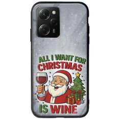 All I Want For Christmas Is - Wine Xiaomi Poco X5 Pro 5G Groove TPU (Tempered Glass και TPU)