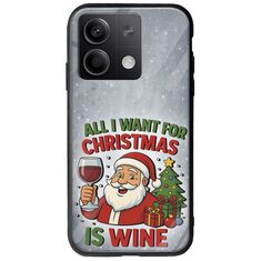 All I Want For Christmas Is - Wine Xiaomi Redmi Note 13 Pro 5G Groove TPU (Tempered Glass και TPU)