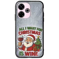 All I Want For Christmas Is - Wine Xiaomi Redmi 13 4G Groove TPU (Tempered Glass και TPU)