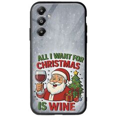 All I Want For Christmas Is - Wine Samsung Galaxy A16 4G / 5G Groove TPU (Tempered Glass και TPU)