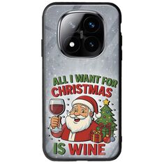 All I Want For Christmas Is - Wine Xiaomi Redmi Note 14 Pro+ 5G Groove TPU (Tempered Glass και TPU)