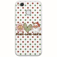 Peace Love Santa Xiaomi Redmi 4X Flexible TPU (Διάφανη Σιλικόνη)