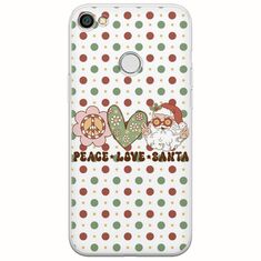 Peace Love Santa Xiaomi Redmi Note 5A Prime Flexible TPU (Διάφανη Σιλικόνη)