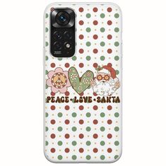 Peace Love Santa Xiaomi Redmi Note 11 / 11s Flexible TPU (Διάφανη Σιλικόνη)