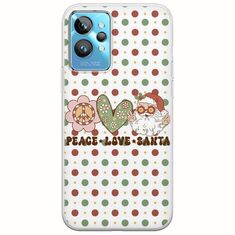 Peace Love Santa Realme GT2 Pro Flexible TPU (Διάφανη Σιλικόνη)