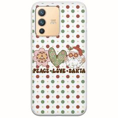 Peace Love Santa Vivo V23 5G Flexible TPU (Διάφανη Σιλικόνη)