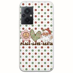 Peace Love Santa Xiaomi Poco M5 Flexible TPU (Διάφανη Σιλικόνη)