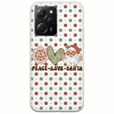 Peace Love Santa Xiaomi Poco X5 Pro 5G Flexible TPU (Διάφανη Σιλικόνη)