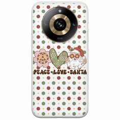 Peace Love Santa Realme 11 Pro Plus 5G Flexible TPU (Διάφανη Σιλικόνη)