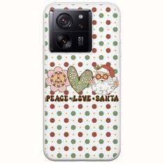 Peace Love Santa Xiaomi 13T 5G Flexible TPU (Διάφανη Σιλικόνη)