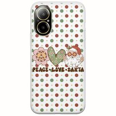 Peace Love Santa Realme C67 4G Flexible TPU (Διάφανη Σιλικόνη)