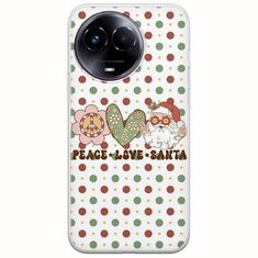Peace Love Santa Realme 11 5G Flexible TPU (Διάφανη Σιλικόνη)