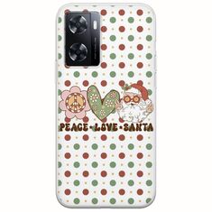 Peace Love Santa OnePlus Nord N20 SE Flexible TPU (Διάφανη Σιλικόνη)