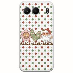 Peace Love Santa OnePlus Nord 4 5G Flexible TPU (Διάφανη Σιλικόνη)