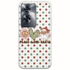 Peace Love Santa OnePlus Nord N30 SE 5G Flexible TPU (Διάφανη Σιλικόνη)