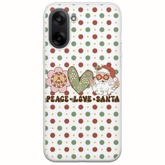 Peace Love Santa OnePlus Nord CE5 5G Flexible TPU (Διάφανη Σιλικόνη)