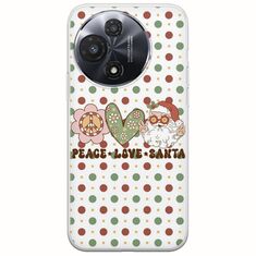 Peace Love Santa TCL 60R 5G Flexible TPU (Διάφανη Σιλικόνη)