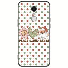 Peace Love Santa Xiaomi Redmi Note 4 / Note 4X Black TPU (Μαύρη Σιλικόνη)