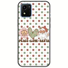 Peace Love Santa Vivo Y01 Black TPU (Μαύρη Σιλικόνη)