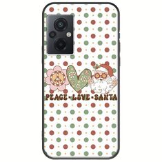 Peace Love Santa Xiaomi Poco M5 Black TPU (Μαύρη Σιλικόνη)