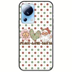 Peace Love Santa Xiaomi 13 Lite 5G Black TPU (Μαύρη Σιλικόνη)