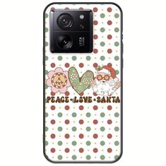 Peace Love Santa Xiaomi 13T Pro 5G Black TPU (Μαύρη Σιλικόνη)