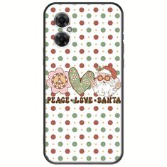 Peace Love Santa Xiaomi Poco M4 5G Black TPU (Μαύρη Σιλικόνη)