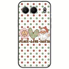 Peace Love Santa OnePlus Nord 4 5G Black TPU (Μαύρη Σιλικόνη)
