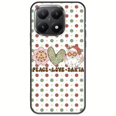 Peace Love Santa Xiaomi 15T 5G Black TPU (Μαύρη Σιλικόνη)