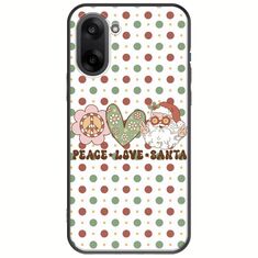 Peace Love Santa OnePlus Nord CE5 5G Black TPU (Μαύρη Σιλικόνη)