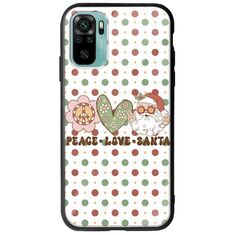 Peace Love Santa Xiaomi Redmi Note 10 / 10s Groove TPU (Tempered Glass και TPU)