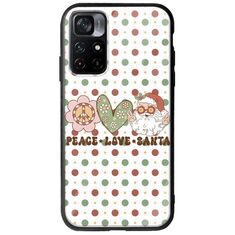 Peace Love Santa Xiaomi Poco M4 Pro 5G Groove TPU (Tempered Glass και TPU)