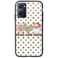 Peace Love Santa Realme 9i Groove TPU (Tempered Glass και TPU)