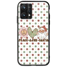 Peace Love Santa Realme 9 Pro Plus Groove TPU (Tempered Glass και TPU)