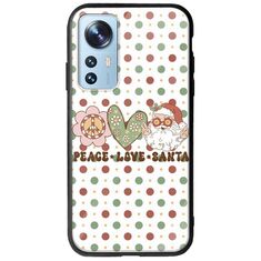 Peace Love Santa Xiaomi 12 / 12X Groove TPU (Tempered Glass και TPU)
