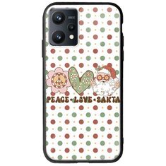 Peace Love Santa Realme 9 4G Groove TPU (Tempered Glass και TPU)